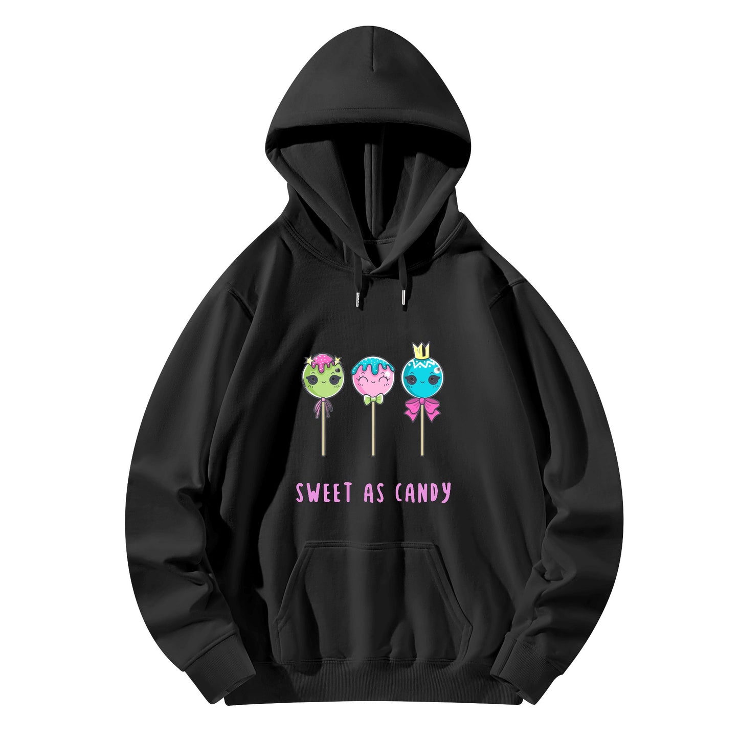 "Sweet as Candy" Adult Cotton Hoodie