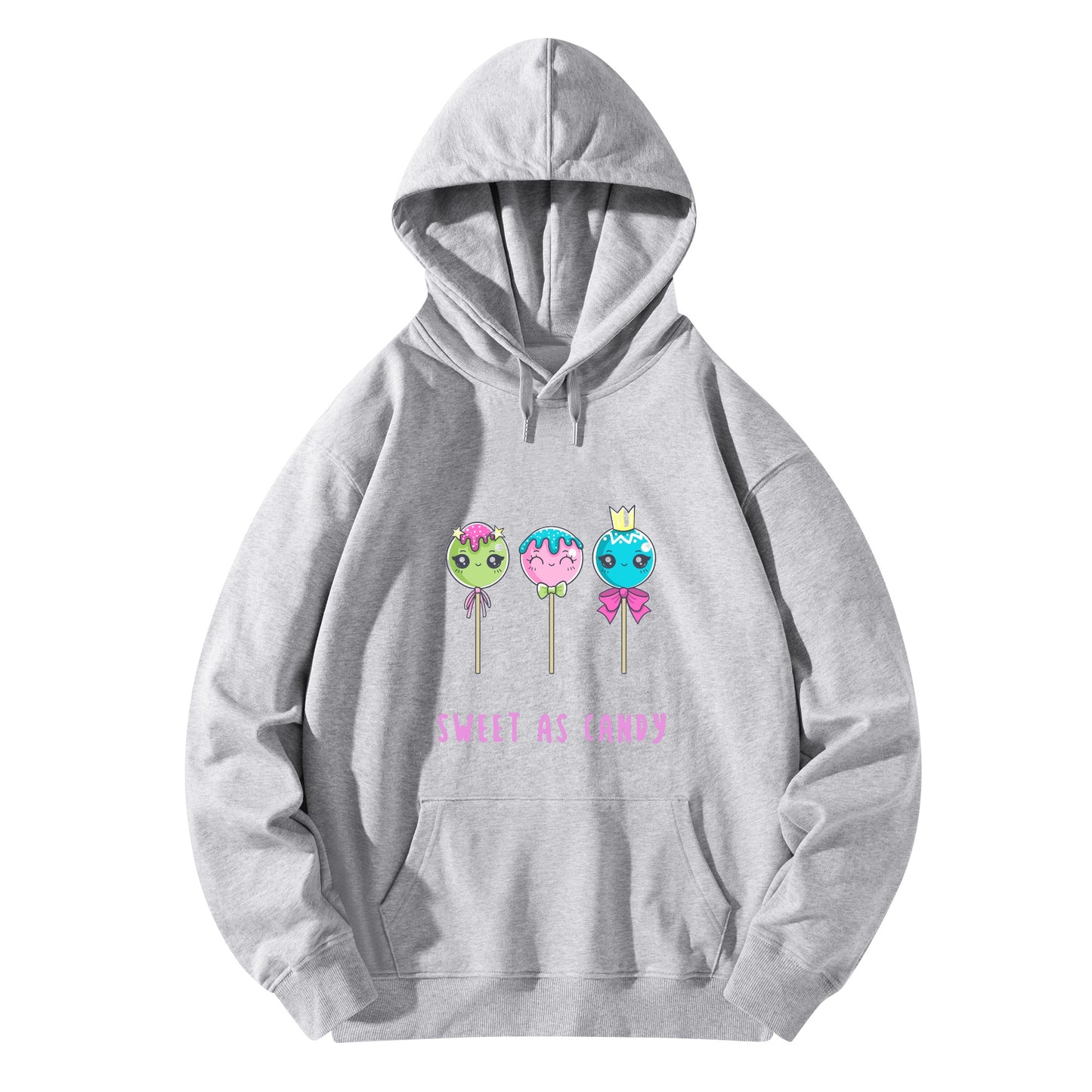 "Sweet as Candy" Adult Cotton Hoodie