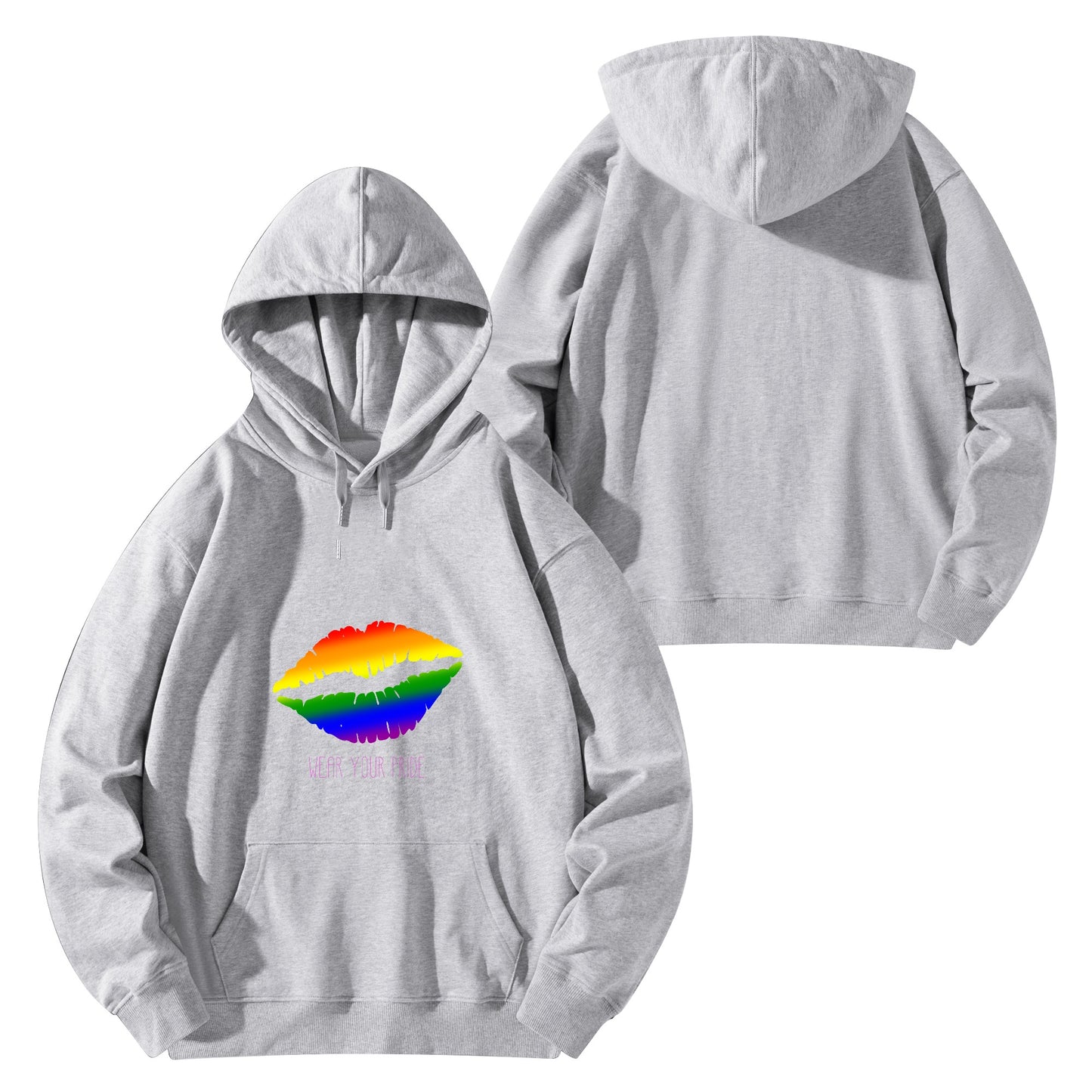 Wear Your Pride LGBTQ+ Adult Cotton Hoodie