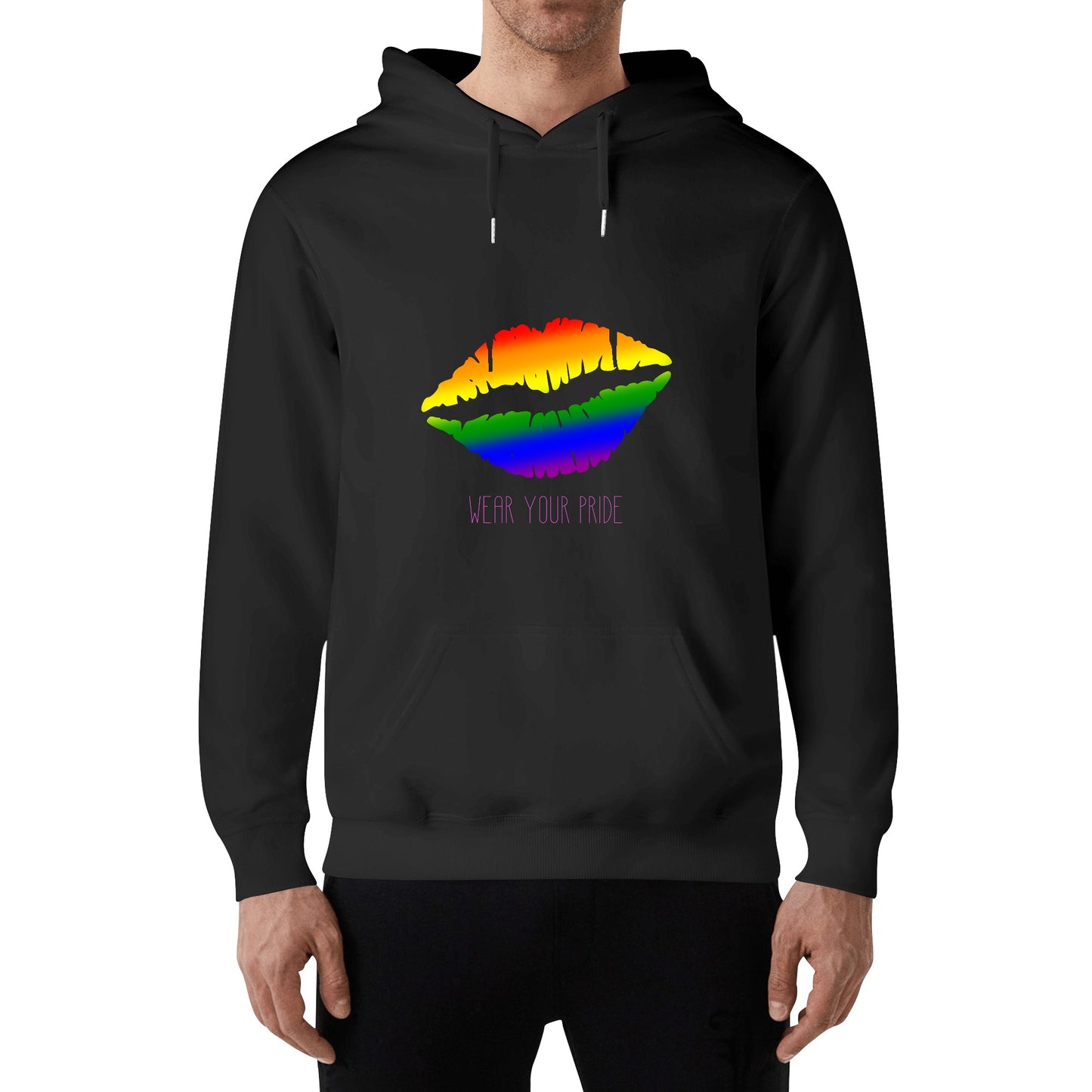 Wear Your Pride LGBTQ+ Adult Cotton Hoodie