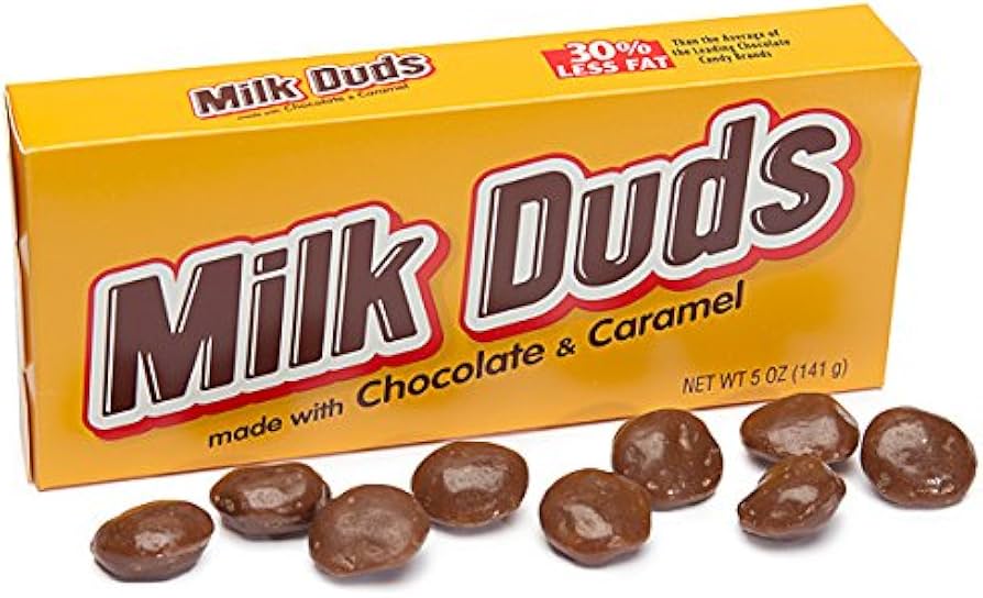 Milk Duds 5oz (141g) Theatre Box - American Candy Sweets - Imported