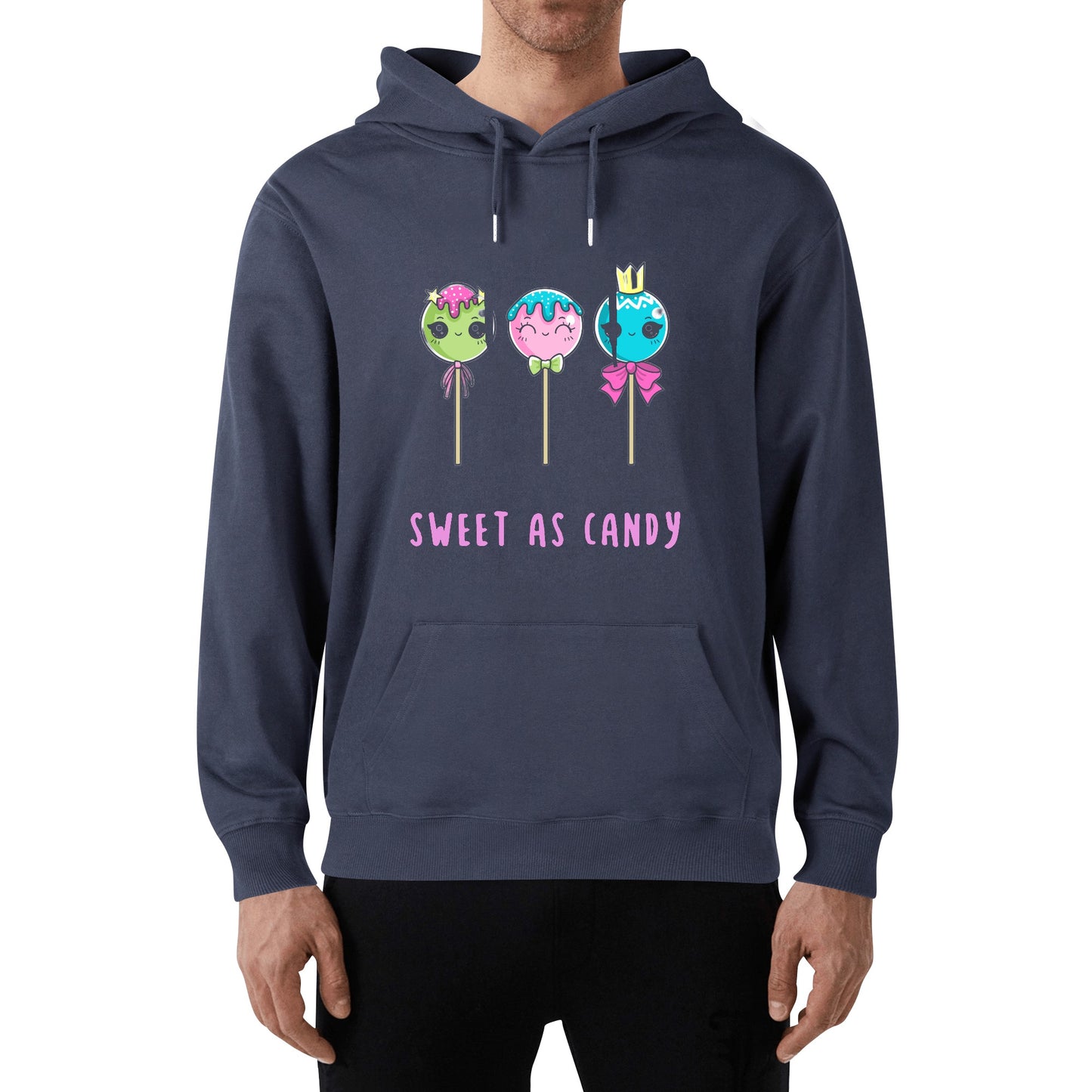 "Sweet as Candy" Adult Cotton Hoodie