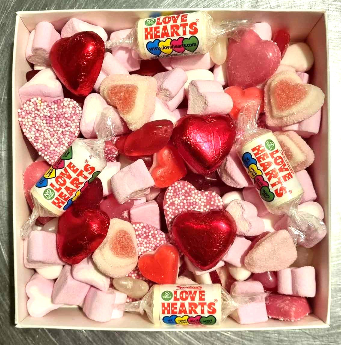 Valentines Sweet and Chocolate Pick n Mix box