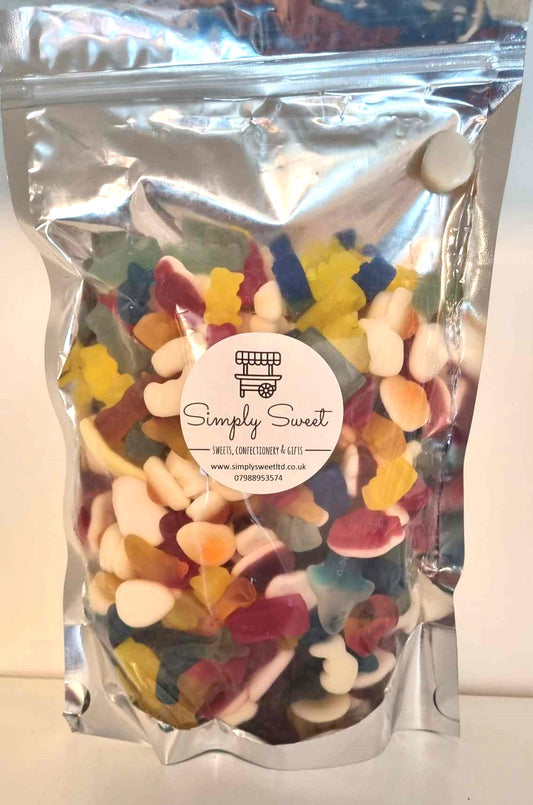 Just Jelly Pick'n'Mix sweet pouch. 500g and 1kg pouch